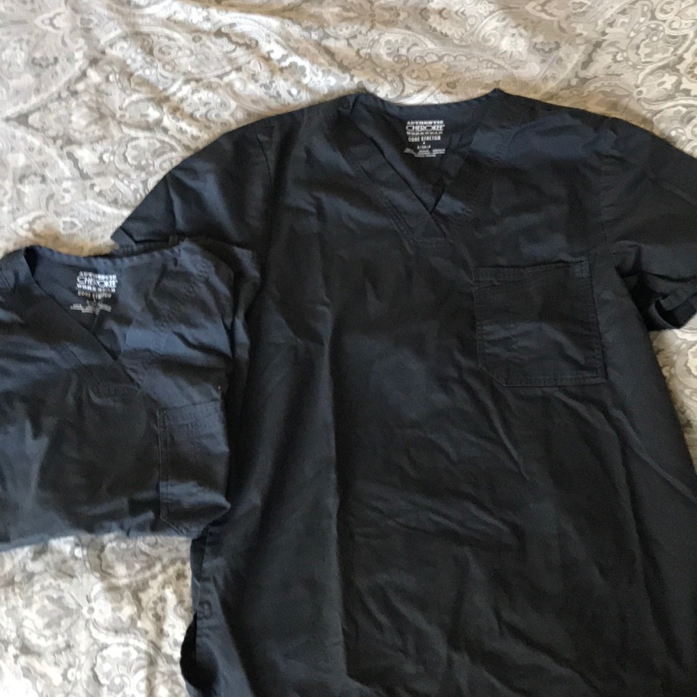 Cherokee Small size scrub top. Core stretch unisex